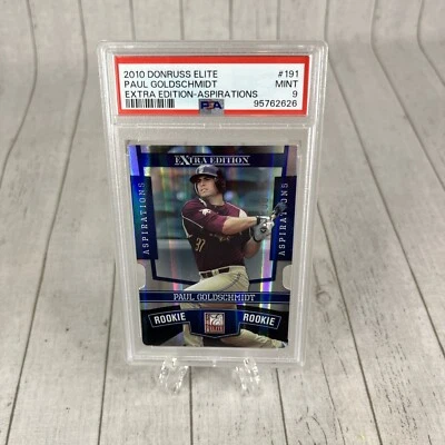 Donruss Elite Extra Aspirations 2010 Paul Goldschmidt #191 radiocontrol troquelado/200 PSA 9 Foto 1 de 3