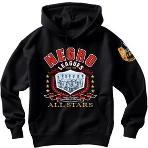 Negro League Kapuzenpullover, All Stars Black Hoodie, Tuskeege, Satchel Paige - Bild 1 von 3