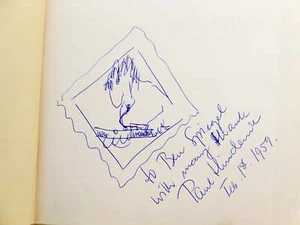 HINDEMITH, Paul. "Zeugnis in Bildern" - Inscribed with Drawing - Picture 1 of 4