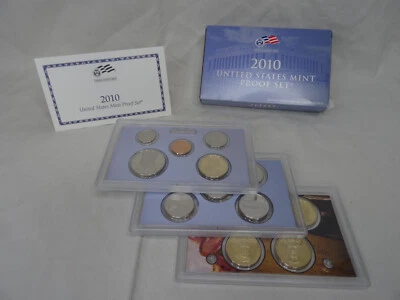 2010-S United States Mint Proof Set with COA & Box 14 Coins - Image 1 of 4