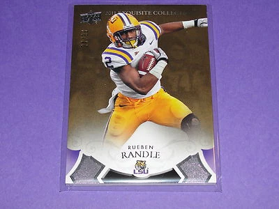 2011 Exquisite RUEBEN RANDLE #ER-RR Bronze Rookie/99 New York GIANTS LSU Tigers - Image 1 of 2