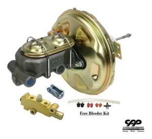 1967-1972 CHEVY CHEVELLE EL CAMINO POWER BRAKE BOOSTER KIT WITH MASTER CYLINDER - Picture 1 of 6
