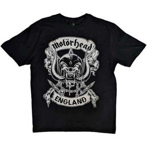 Motorhead - Crosses Sword England Crest - Official Licenced Merch Unisex T-Shirt - Picture 1 of 2
