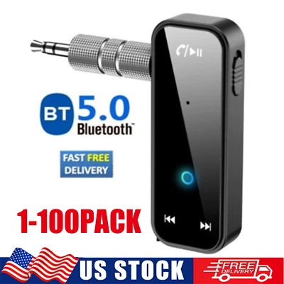 USB Wireless Bluetooth Transmitter Receiver for Car Music Audio Aux Adapter lot - Image 1 of 4