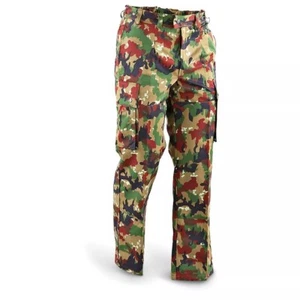Swiss M83 Alpenflage field pants, 30-33 x 29, good-very good, free U.S. shipping - Picture 1 of 7