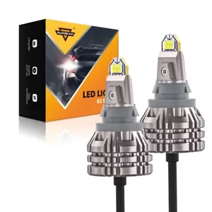 AUXBEAM CANBUS LED Backup Reverse Light Bulb 921 912 T15 W16W Lamps 6500K White - Foto 1 di 12