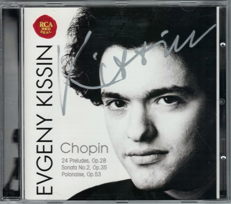 Evgeny KISSIN Signiert CHOPIN 24 Preludes Piano Sonata No.2 Polonaise Op.53 CD - Bild 1 von 1