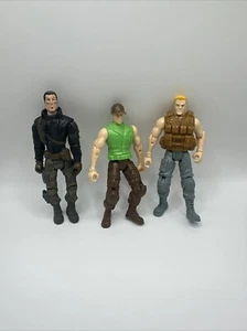 Vtg GI Joe & Lanard Action Figure Lot Hasbro 3.75" Military Chap Mei Army Vest - Picture 1 of 8
