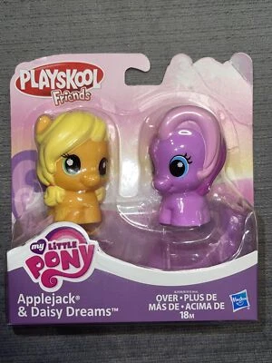 Paquete de 2 My Little Pony Playskool Friends Apple Jack y Daisy Dream Foto 1 de 4