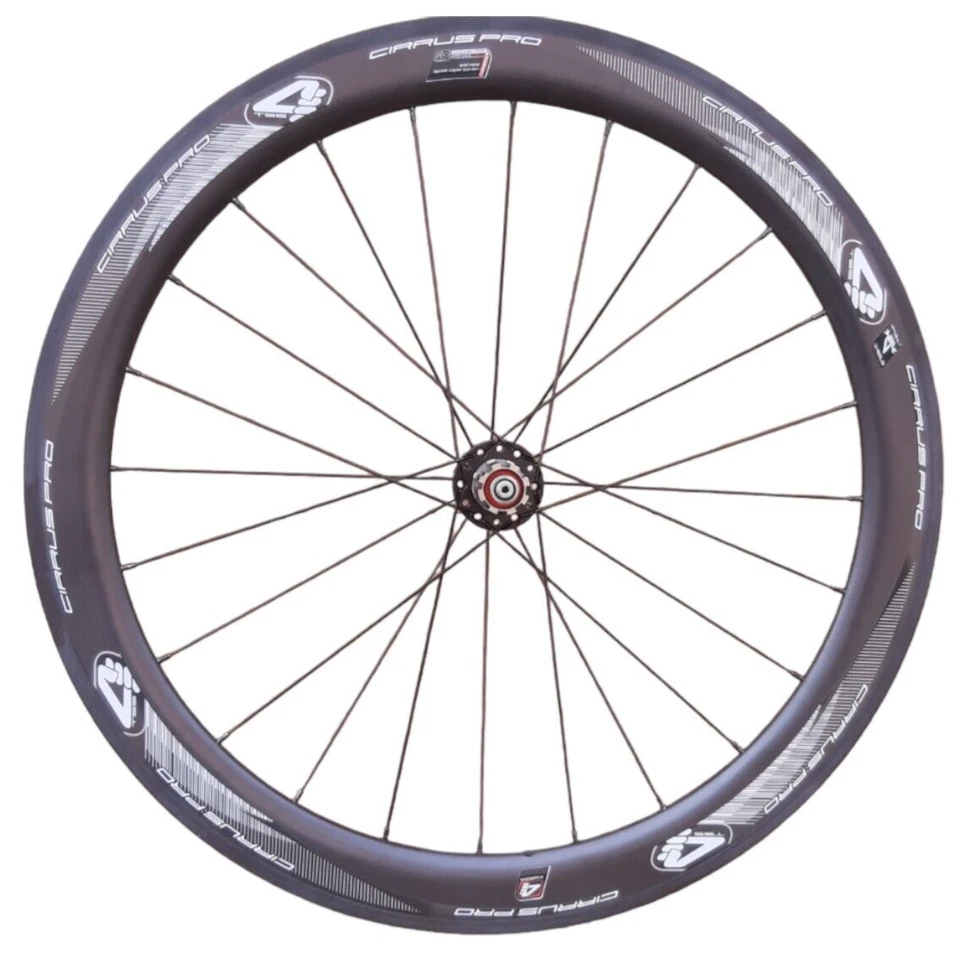 4ZA Cirrus PRO Carbon 50 mm Rennrad Hinterrad Campagnolo 10 fach 700C T50 - NEU - Bild 1 von 4