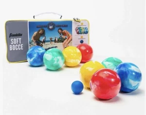 Juego de petanca blanda Franklin Sports - 8 pelotas de petanca blanda y 1 pallino con estuche 🔥 - Imagen 1 de 7