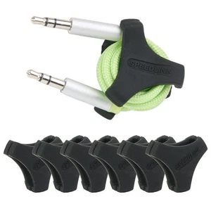 Speedlink 7x Guide de Câble Auto-Adhésif Attache-Câble Support de Câble Clip Pince - Photo 1/7