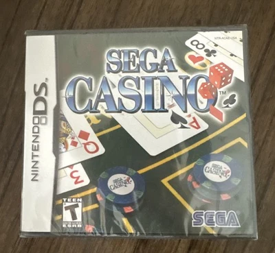 **NEW** Sega Casino (Nintendo DS, 2005) - Brand New and Factory Sealed - Image 1 of 4