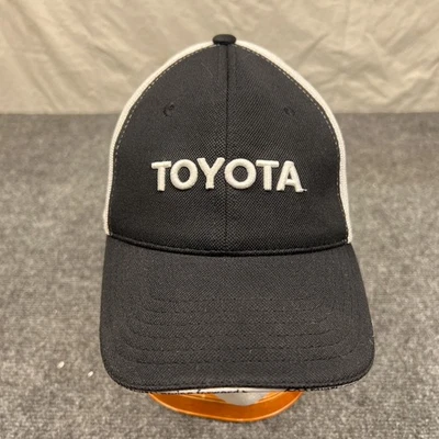 Кепка с надписью Network Interstate Toyota регулируемая для взрослых черная сетка сзади - Изображение 1 из 4