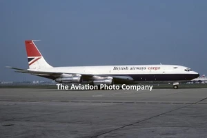 British Airways Cargo Boeing 707-300C G-ATWV (1980) Photograph - Picture 1 of 1