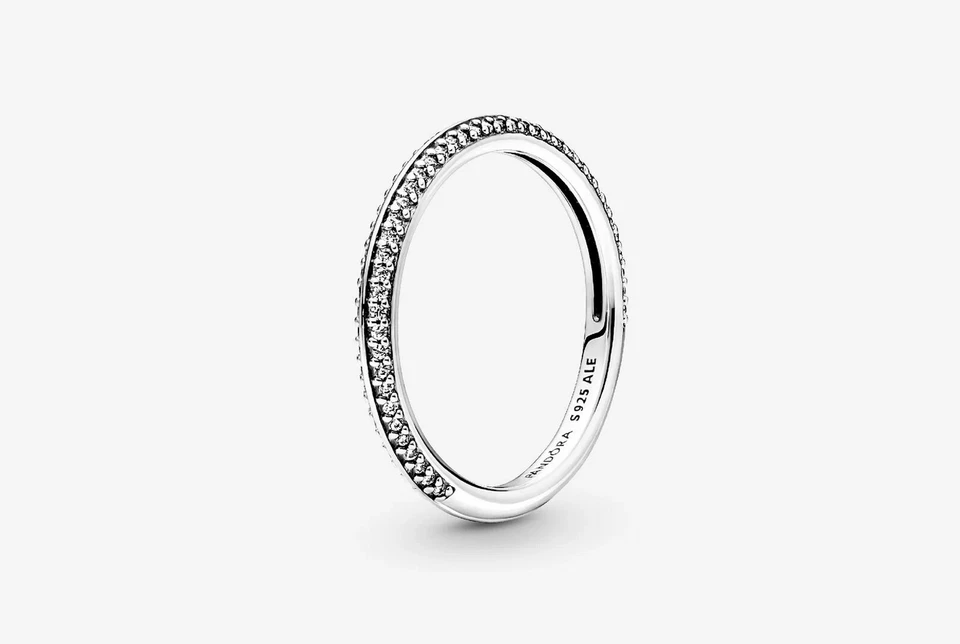 Pandora 199679c01-52 Anello Pietre Luminose Pandora ME Argento taglia 52 - Immagine 1 di 1