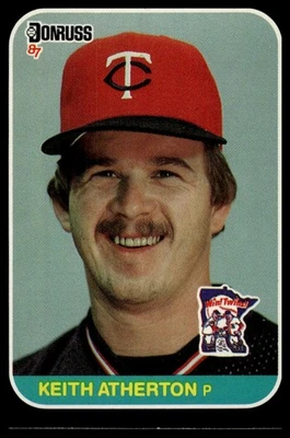 1987 Donruss #272 Keith Atherton - Image 1 of 2