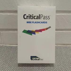 Critical Pass Bar MBE Flashcards 2023-2024 Used & Complete - Picture 1 of 10