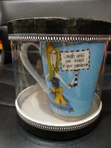 Dolly Mama Mugs by Joey "Laugh Until You Tinkle In Your Panties" mug Birthday - Picture 1 of 7