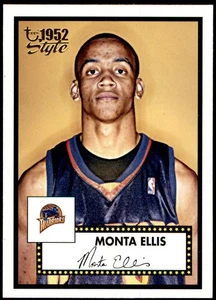 Monta Ellis 146 2005-06 Topps 1952 Style - Golden State Warriors Rookie RC - Picture 1 of 2