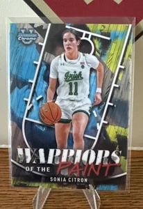 2024-25 Bowman University Chrome -Warriors of the Paint Sonia Citron #WP-20 NCAA - Picture 1 of 2