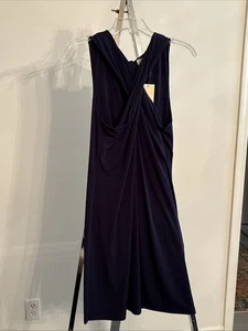 abito michael kors. Taglia L. Nuova con etichette blu navy. Criss Cross anteriore. - Foto 1 di 6