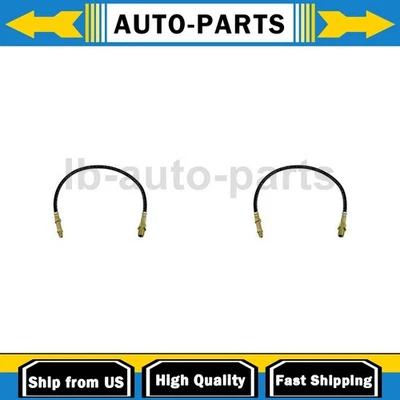 2X Manguera de línea de freno delantero primera parada para Chevrolet C50 1967 1968 1969 1970 Foto 1 de 4