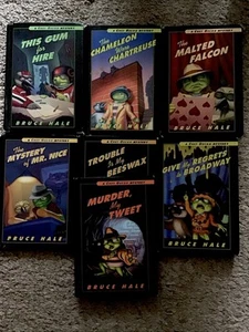 Menge 7 Chet Gecko Mystery Bücher von Bruce Hale Hardcover Kapitel Bücher - Bild 1 von 2