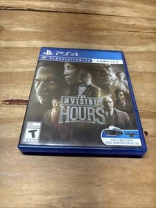 Juego PS4 The Invisible Hours VR RPG Sony Playstation 4 Blu Ray Murder Suspects - Imagen 1 de 7