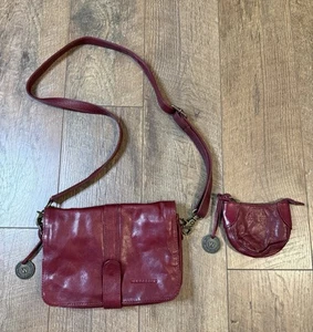 Wanderers Travel Co THE TRIESTE CROSSBODY Purse & Matching Coin Purse - Picture 1 of 17