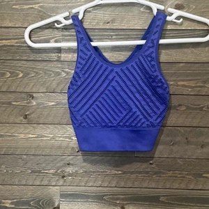 Sujetador Victoria Sport Bralette Medio Azul Espalda Corredora - Imagen 1 de 7