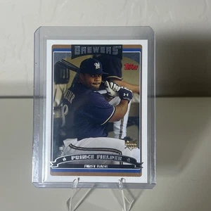 Prince Fielder 2006 Topps ROOKIE #639 - Milwaukee Brewers - Picture 1 of 2