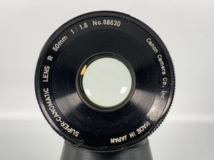 [Exc+] Canon SUPER-CANOMATIC LENS R 50mm f/1.8, Canon R mount, From Japan - Picture 1 of 8
