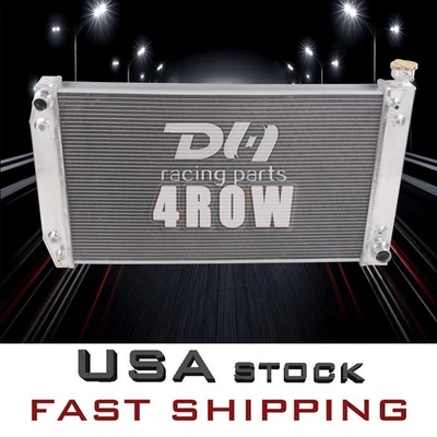 Radiador de 4 filas apto para Chevy C1500 Suburban 2500 K1500 2500 88-99 4,3-6,2 L V8 #622 Foto 1 de 4