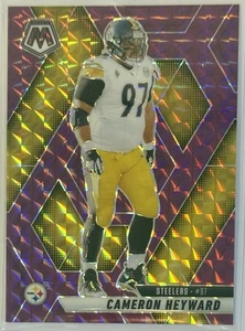 2025 Panini Mosaic Purple /49 SP Cameron Heyward Steelers - Picture 1 of 2
