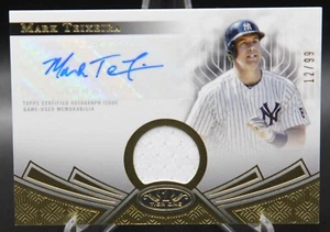 Mark Teixeira - 2023 Topps Tier One 12/99 Reliquie Autografiche #T1AR-MT - NY Yankees - Foto 1 di 3