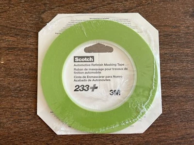 3M 26343 Scotch 1/8 masking tape 3 mm x 55 mm Performance Tape (12 Pack)