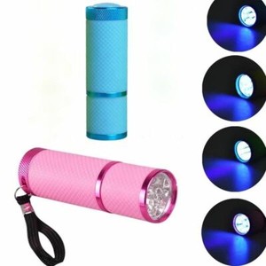 Mini LED Flashlight UV Lamp Portable 