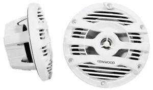 Altavoces de barco marino blancos Kenwood KFC-1653MRW 6,5" 300 vatios máximo 2 vías (par) - Imagen 1 de 5