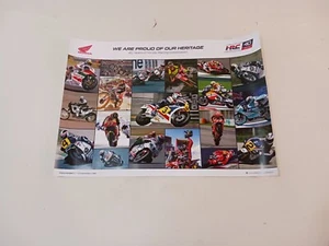 HRC Honda Racing Corporation 40 Years Celebration Poster 2002 - Bild 1 von 8
