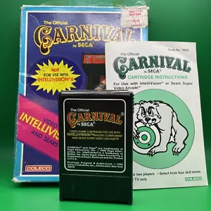 Carnival (ColecoVision) Complete with Box And Manual COLECO VGC - Picture 1 of 16