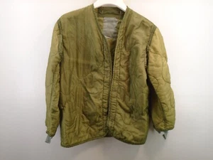 Chaqueta de Campo Militar de EE. UU. M65 M-65 Abrigo Clima Frío Delineador X-Smal 1984 156-D - Imagen 1 de 12