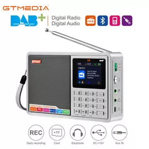 DAB/DAB+ FM RDS Digitalradio AUX Bluetooth Lautsprecher Audio Musik Radiowecker - Bild 1 von 12