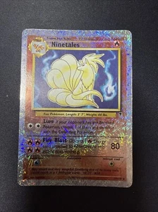 Ninetales 17/110 Reverse Holo Rara Collezione Leggendaria Pokémon Vintage 2002 - Foto 1 di 6
