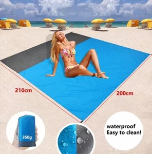 Beach Mat Waterproof Outdoor Camping Mat Picnic Blanket Ultralight Mattress Rug - Picture 1 of 4