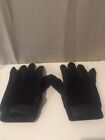  HERITAGE CROCHET RIDING GLOVES HORSE EQUESTRIAN BLACK Size 6