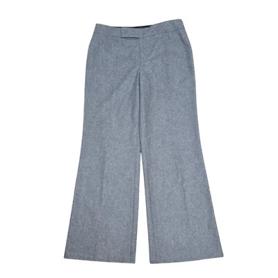 Pantalones Mexx para mujer forrados de mezcla de lana talla 6 gris fieltro pantalones carrera oficina Foto 1 de 4