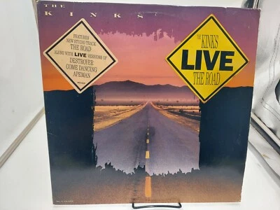 🎸 The Kinks – Live: The Road LP Record 🎶 NM cVG+ Promo Ultrasonic Clean 🎵. - Image 1 of 4