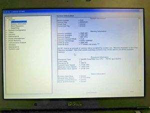 Dell Latitude E6400 Core 2 Duo P8700 2GB RAM No HDD AC Adapter For Parts 44-5 - Picture 1 of 11