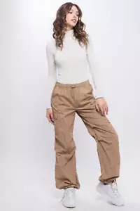 Love Tree Loose Fit Parachute Cargo Pants - Picture 1 of 25